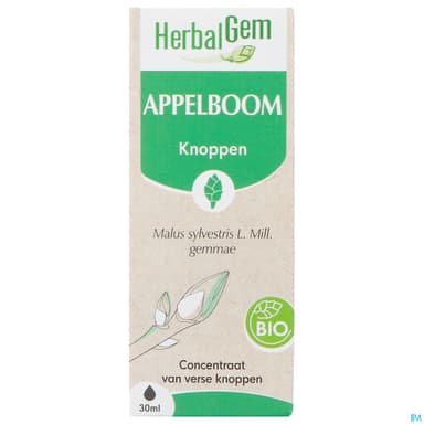 Herbalgem Pommier Bourgeon Macerat Glycer Bio 30ml