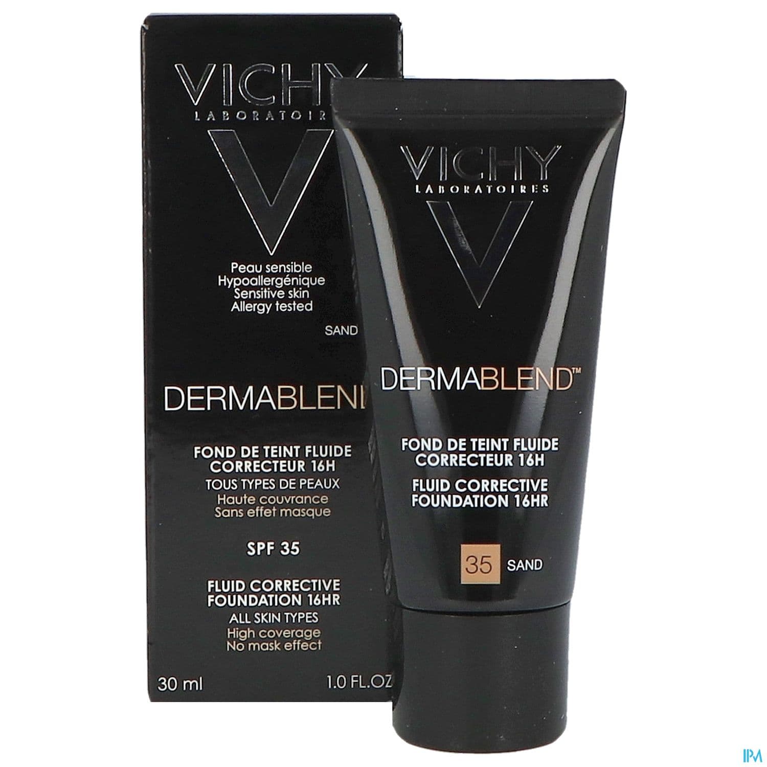 Vichy Dermablend Fluide Fond De Teint Correcteur 35 Sand 30ml