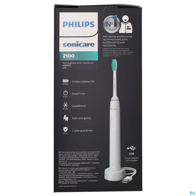 Sonicare Brosse A Dents Electrique Serie 2000 Proresult Hx3651/13
