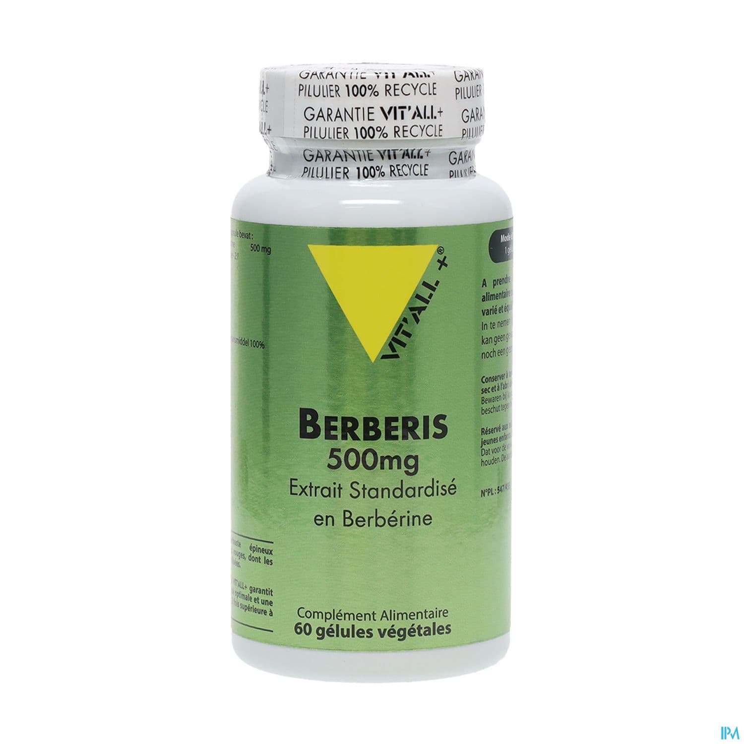 VIT ALL+ BERBERIS 500MG GELUL 60