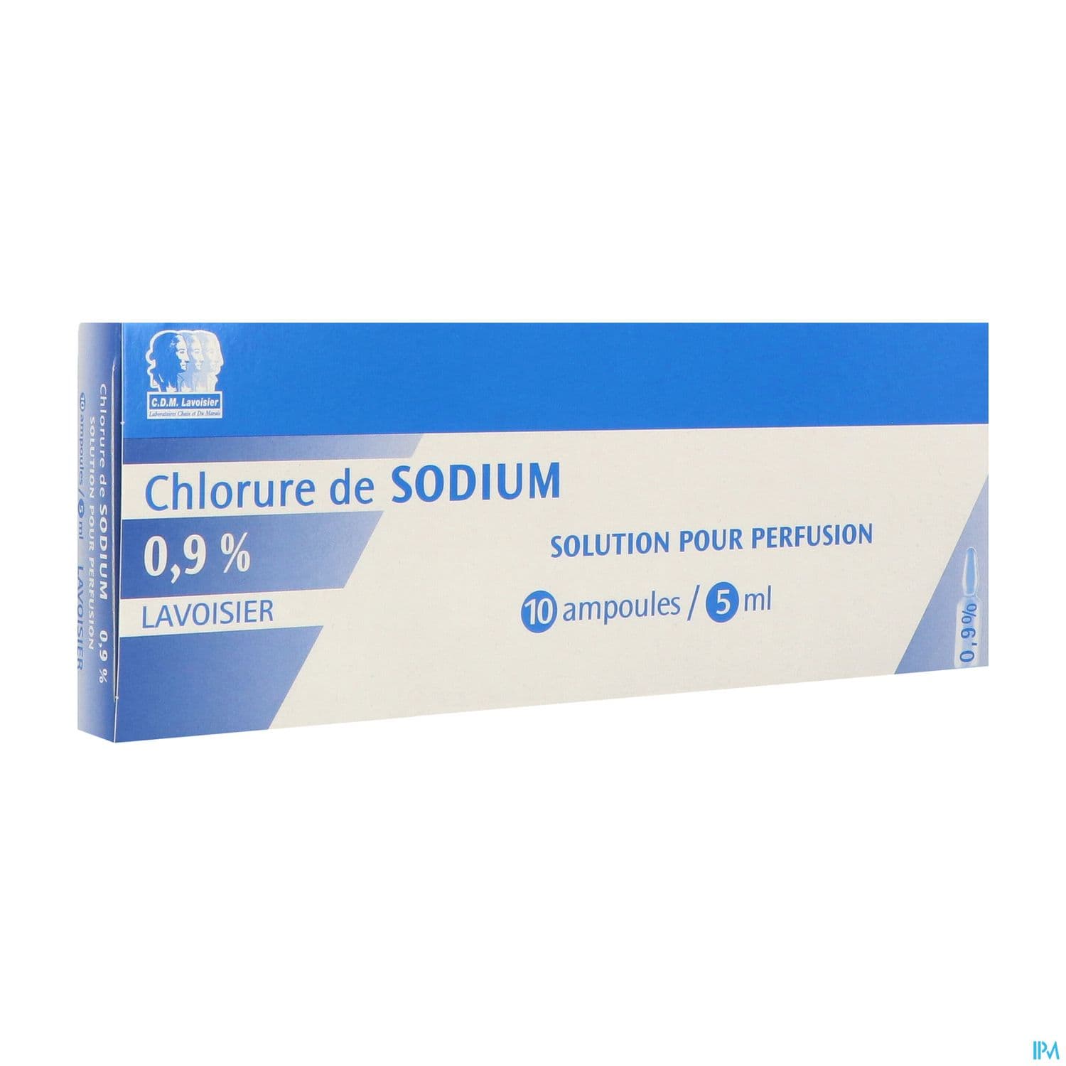 Lavoisier Sodium Chlorure 0.9% Solution Injectable 5ml 10