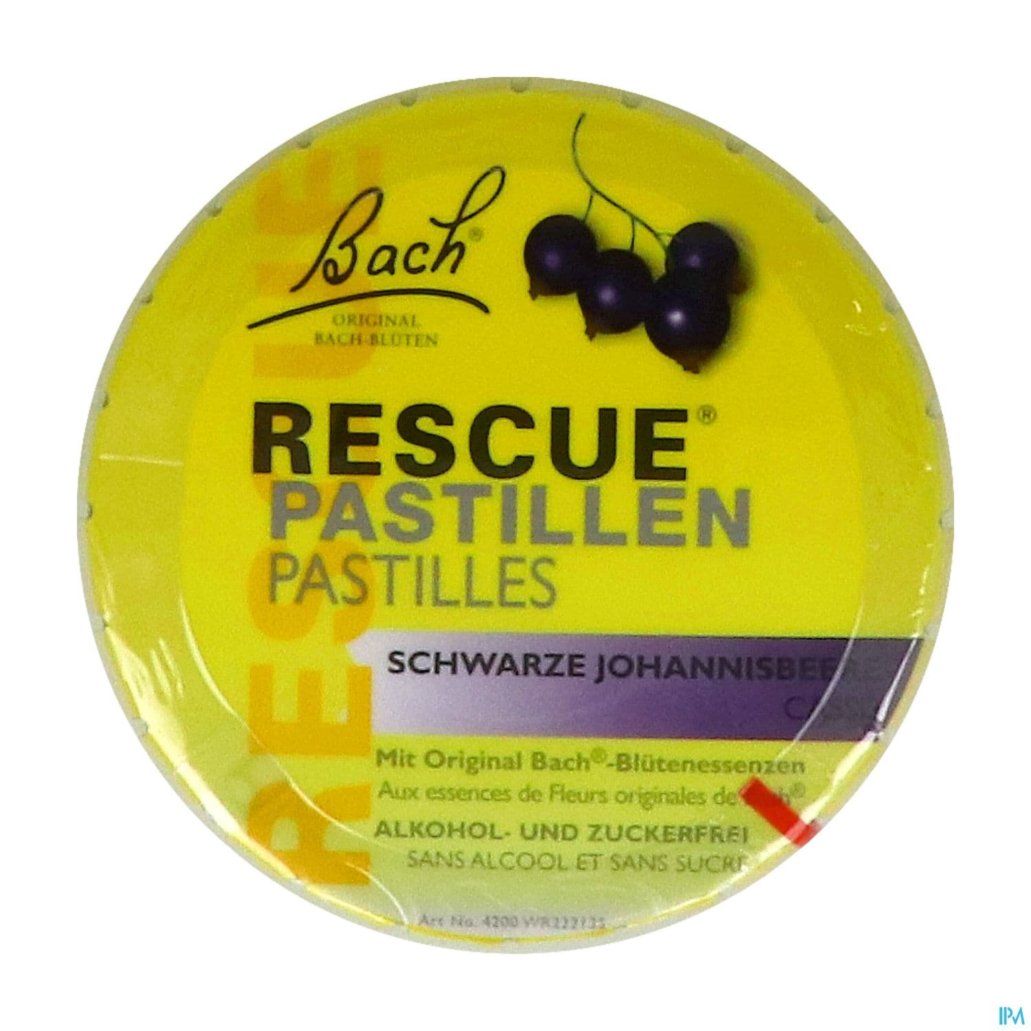 RESCUE PASTILLE CASSIS 50G