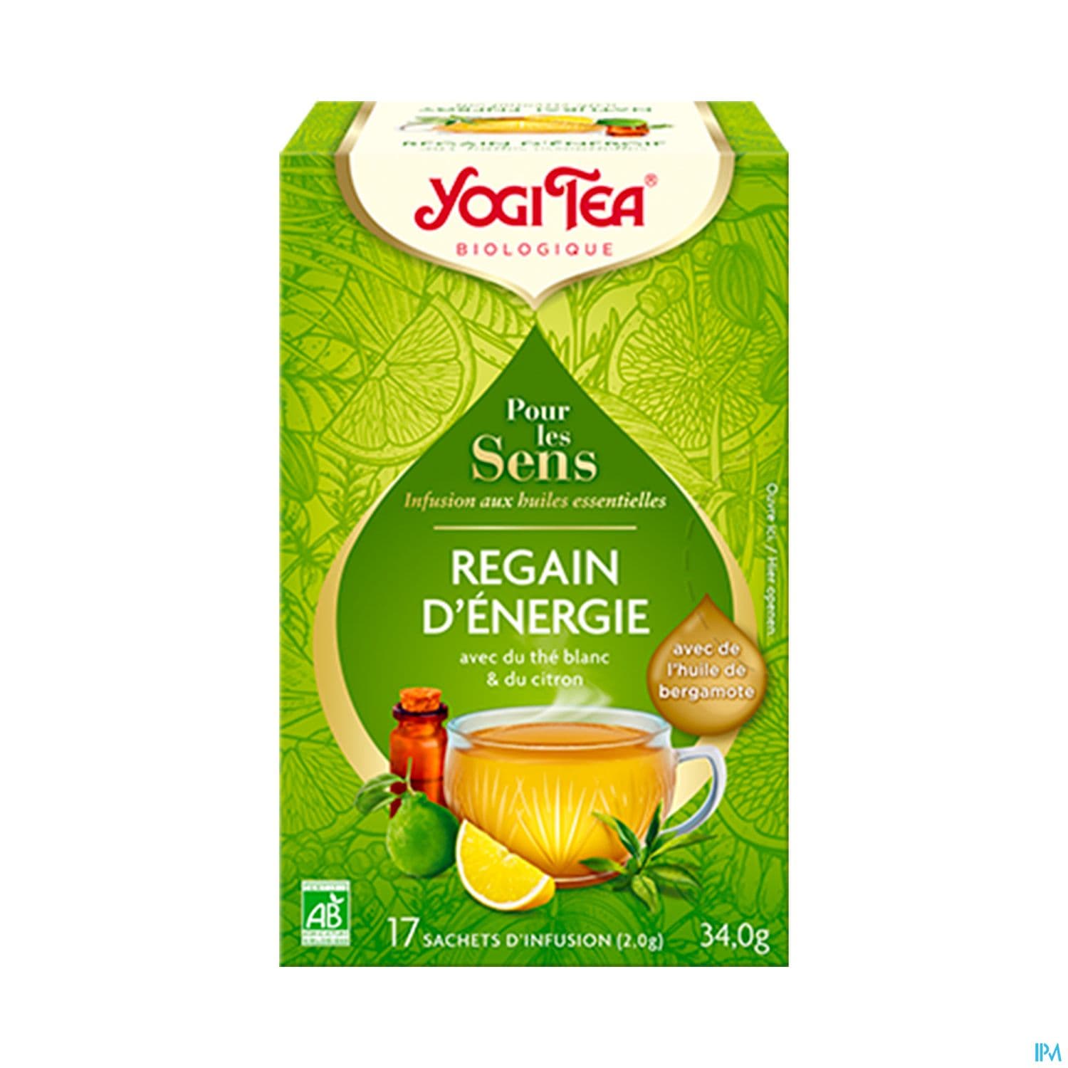 YOGI TEA REGAIN ENERGIE BIO SACH20