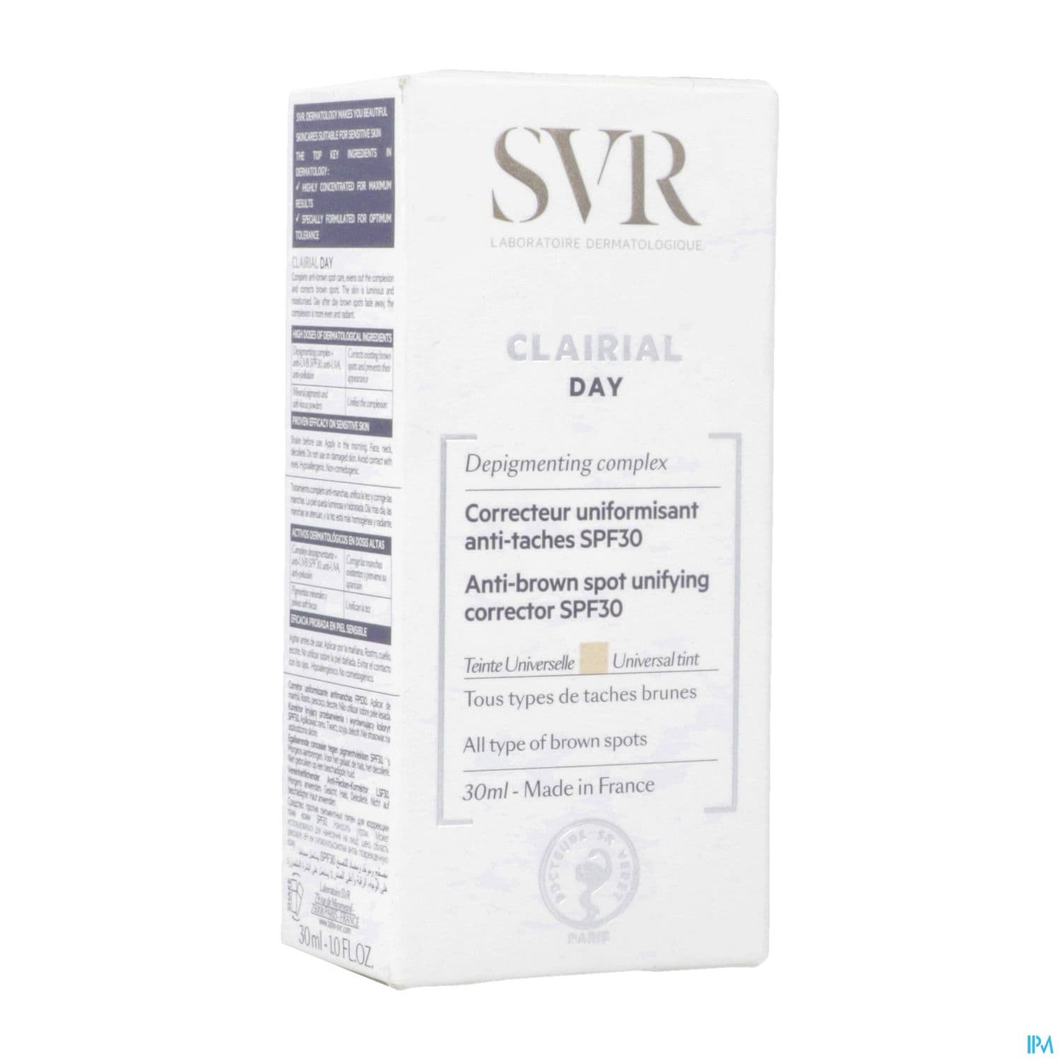 SVR CLAIRIAL CREME DAY 30ML — Pharmacie Le pallec