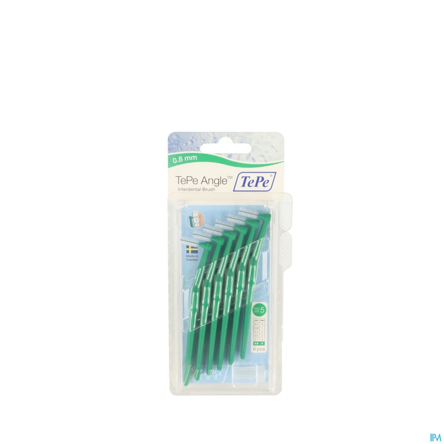 Tepe Brossette Interdentaire Angle 0mm8 Vert X6