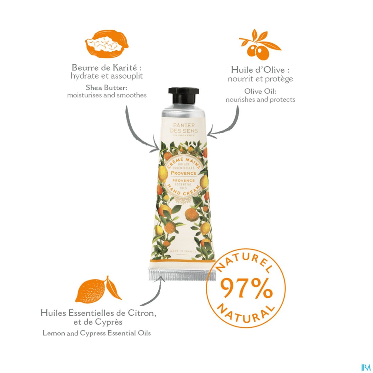 PANIER DES SENS CR MAIN PROV 30ML