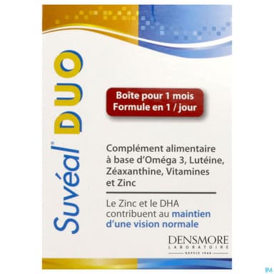SUVEAL DUO CAPS 30