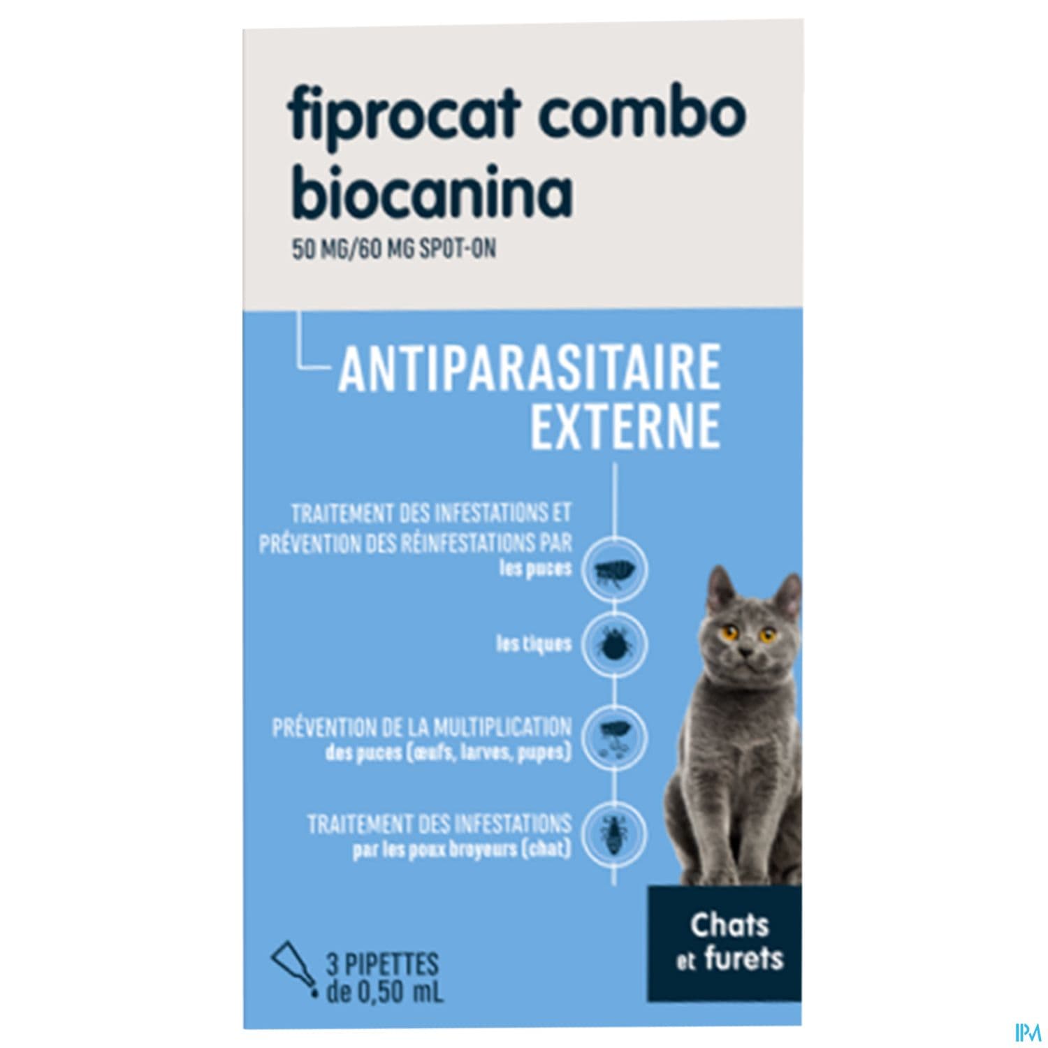 FIPROCAT COMBO 50MG SPOTON CHAT 3
