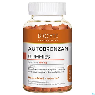 Biocyte Autobronzant Gummies 60