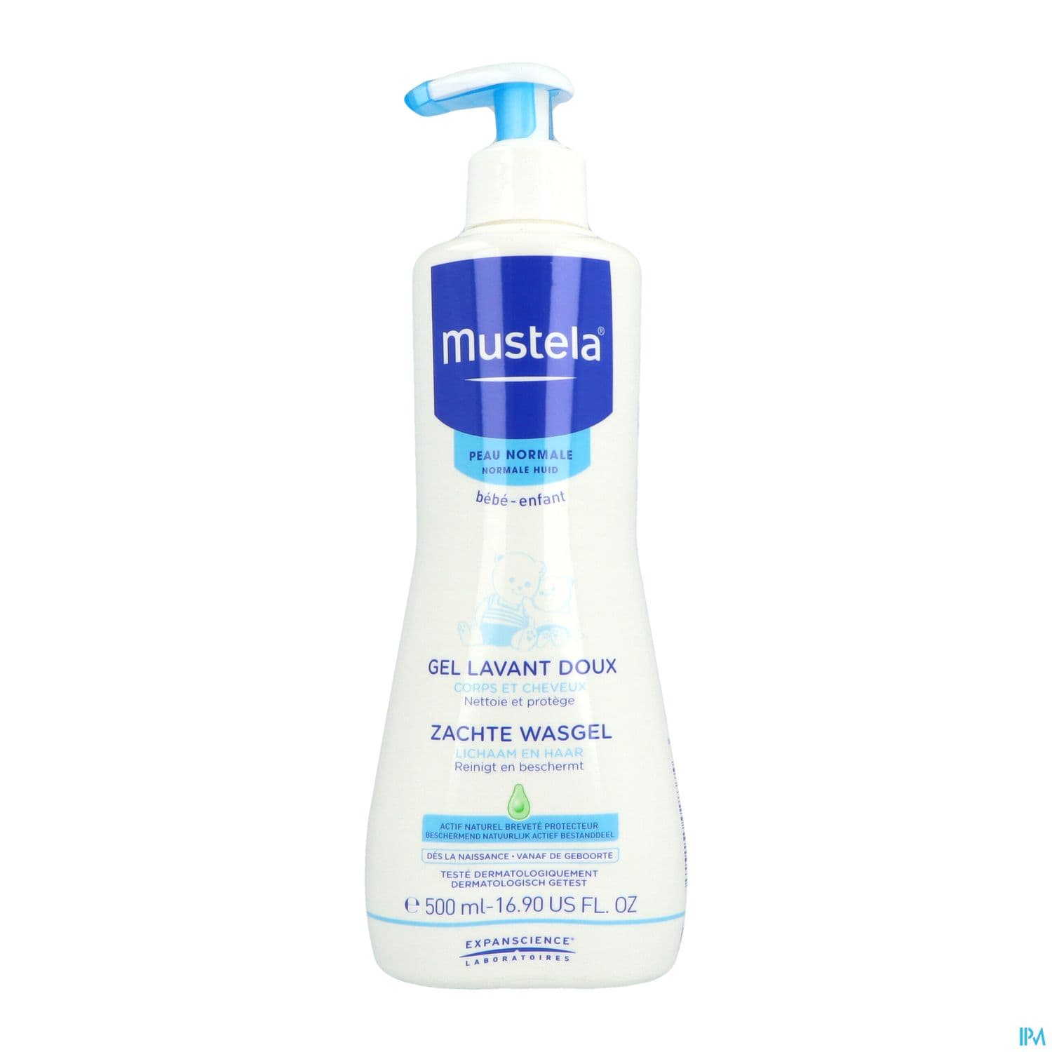 MUSTELA GEL LAVANT DOUX 500ML