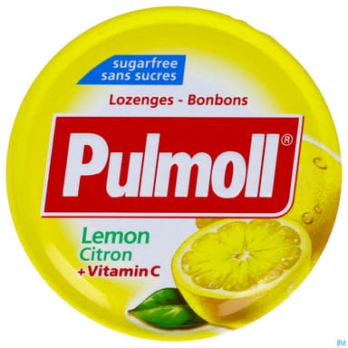 PULMOLL PAST SS/SUC CITRON BT 45G