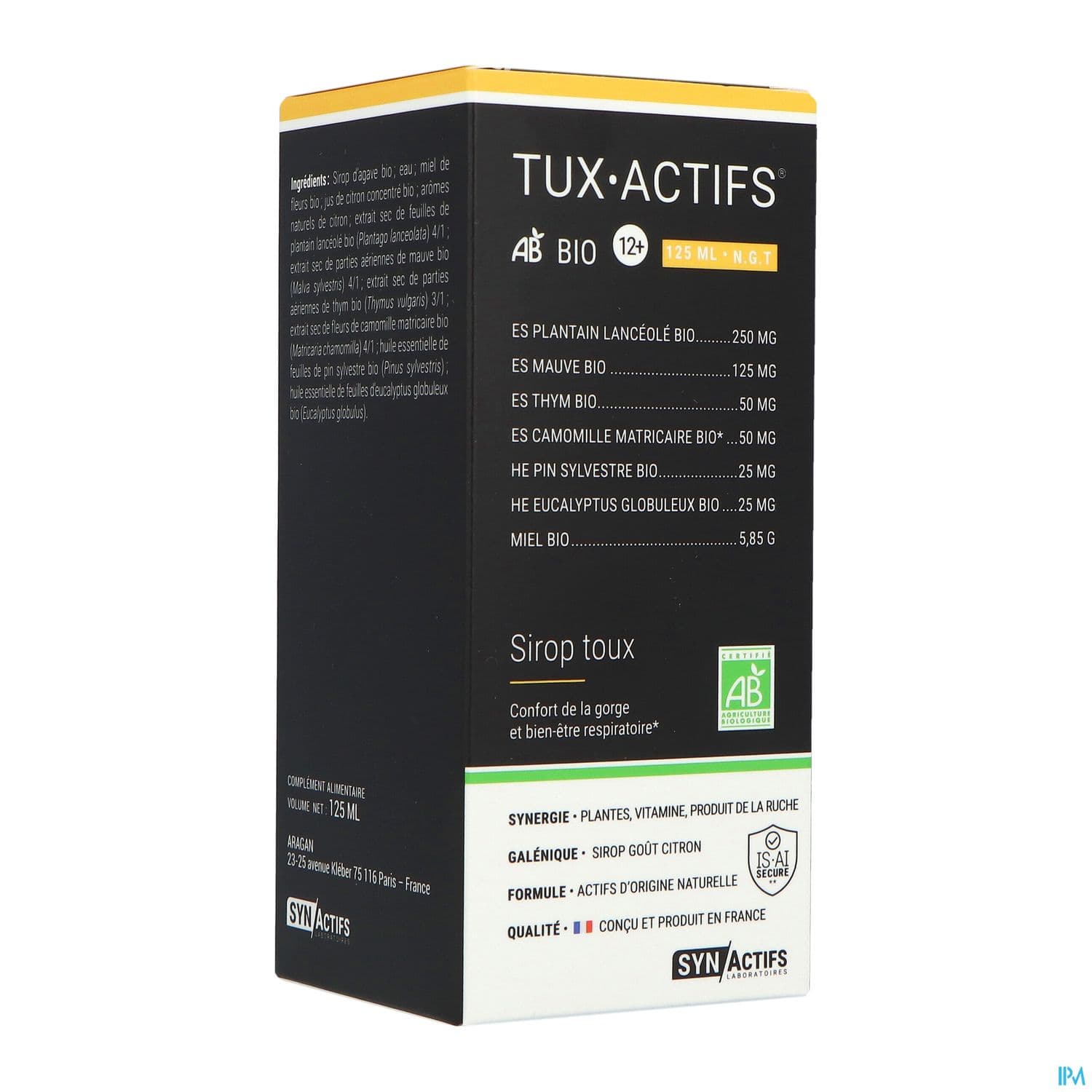 SYNACTIFS TUXACTIFS +12ANS AD125ML