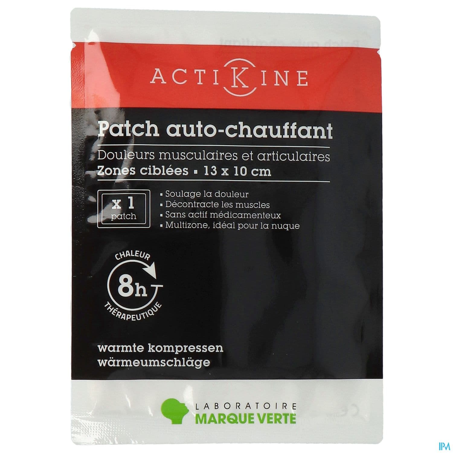 ACTIKINE PATCH AUTOCHAUF 13X10CM 2