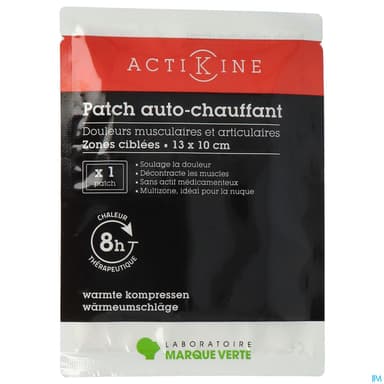 ACTIKINE PATCH AUTOCHAUF 13X10CM 2