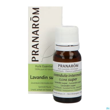 Pranarom Huile Essentielle Lavandin Super Sommite Fleurie 10ml