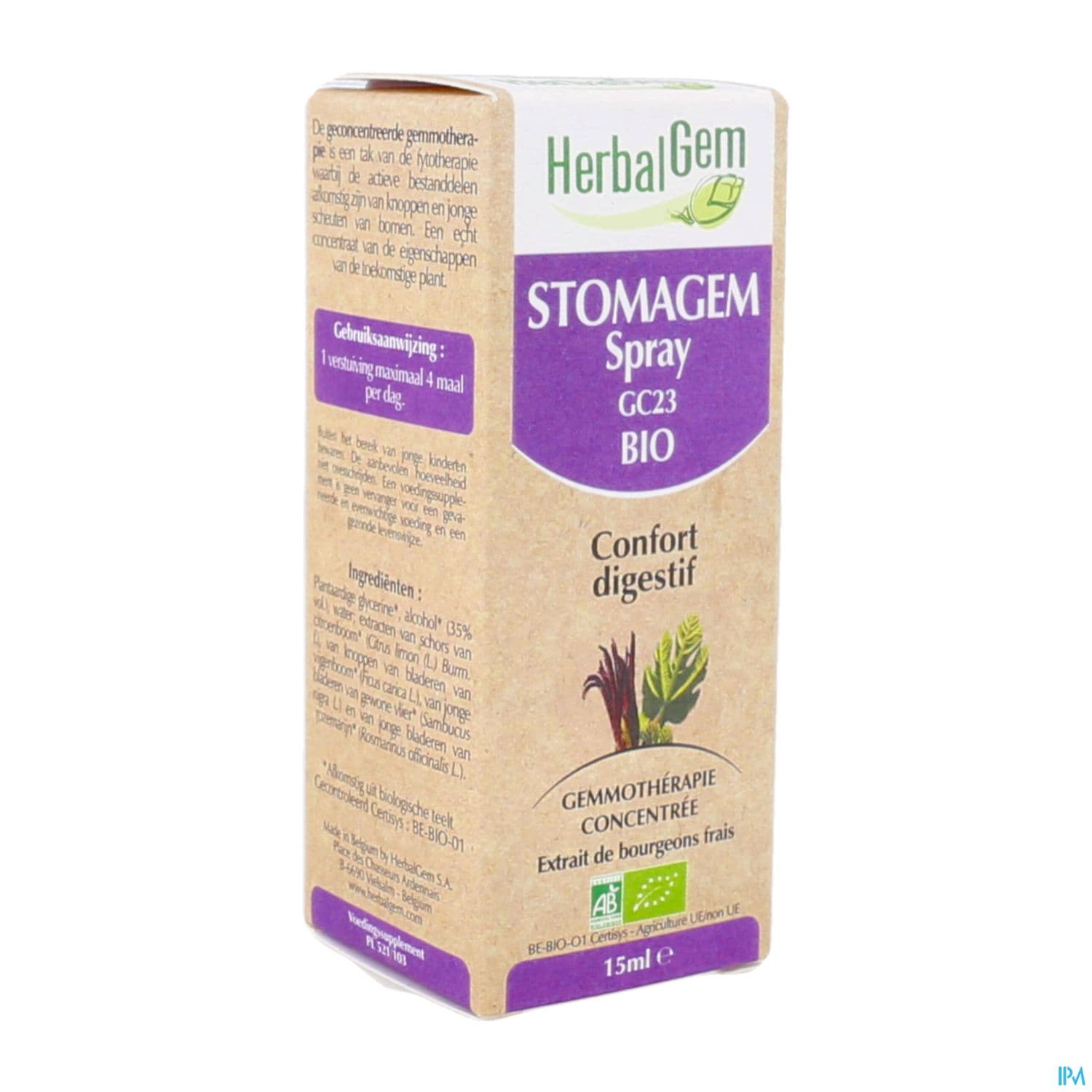 HERBALGEM STOMAGEM BIO SPR 15ML