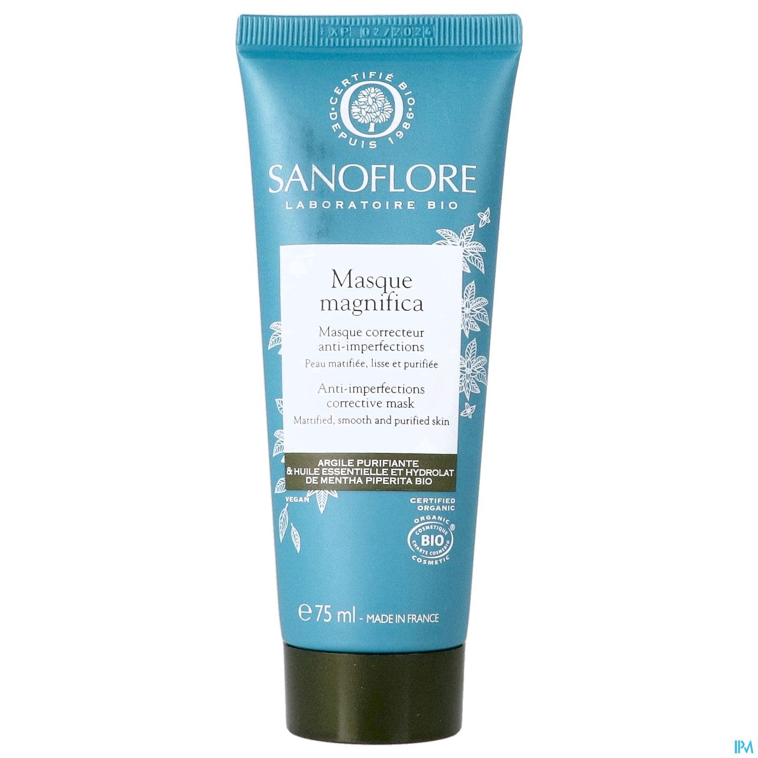 Sanoflore Masque Magnifica Purifant Bio 75ml