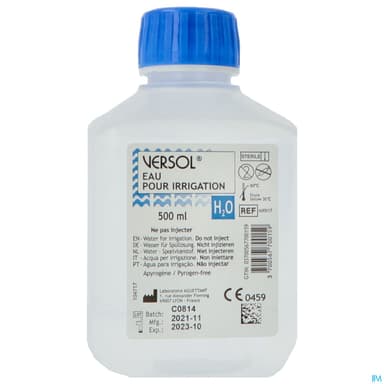 Versol Eau Sterile 500ml