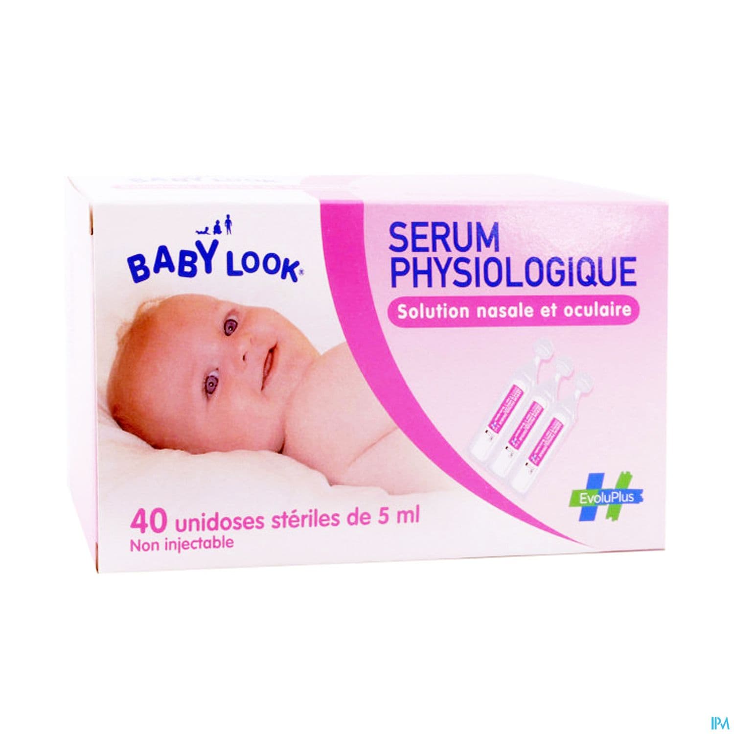 Evoluplus Baby Look Serum Physiologique Unidose 5ml 40