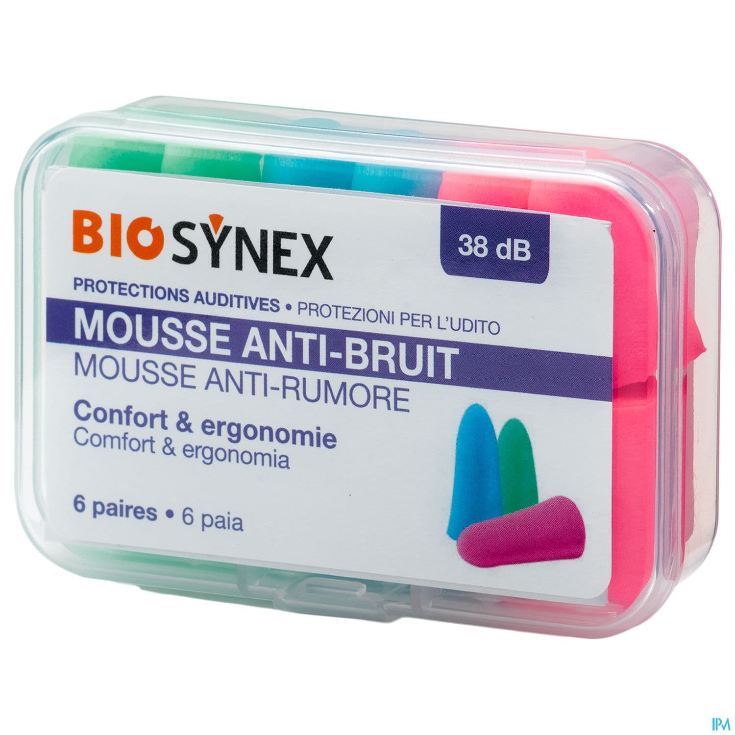 BIOSYNEX PROT AUDITIV MOUSSE 6PAIR