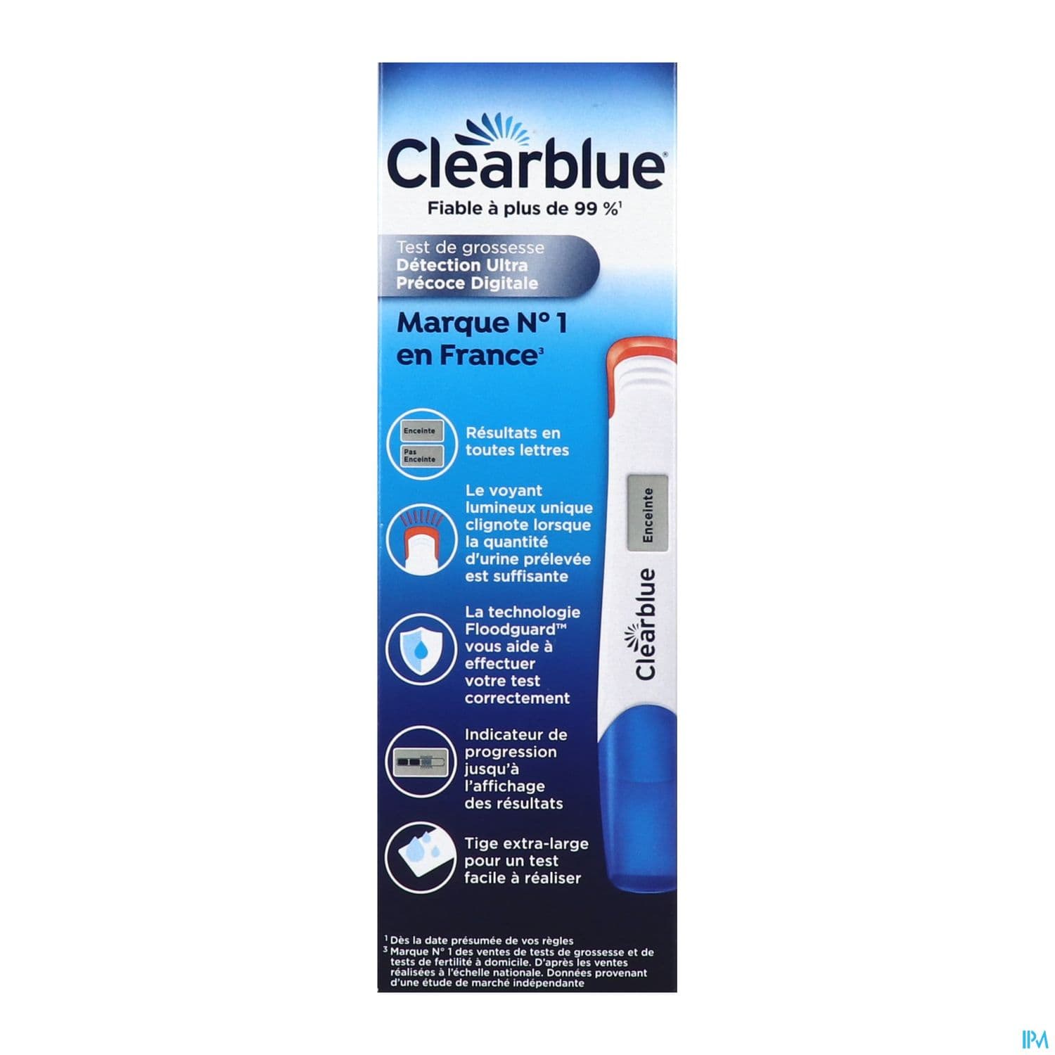 CLEARBLUE TEST GROS ULTRA PRECOCE1