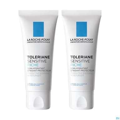 TOLERIANE SENSITIV CR RICHE 40MLX2