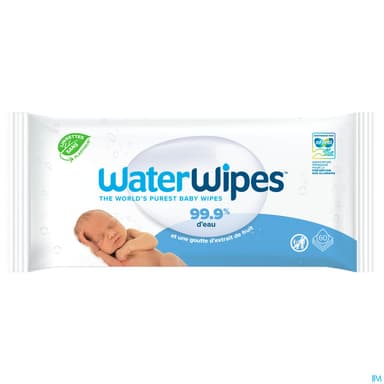 WATER WIPES LINGETTE COMPOST X60