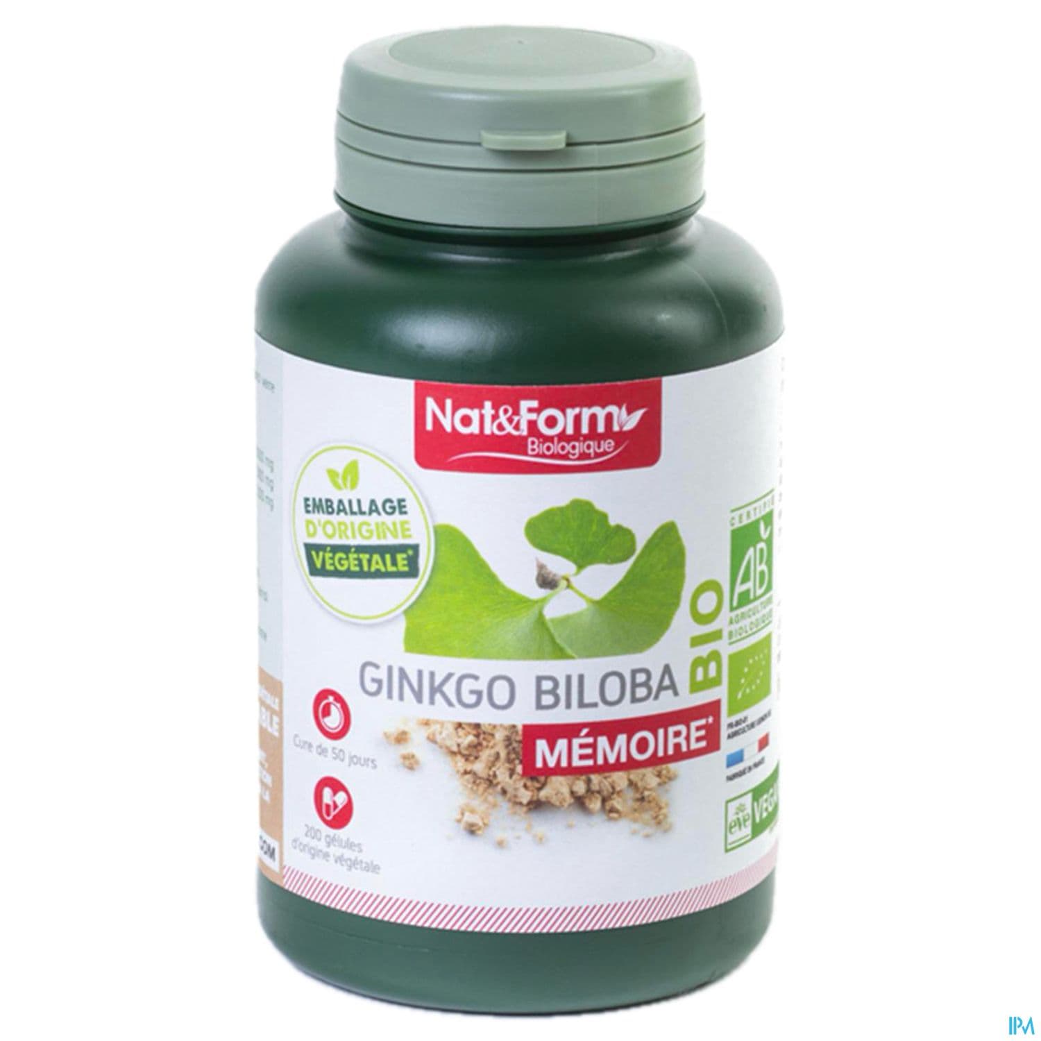 NAT&FORM BIO GINKGO BIL GELVEG200