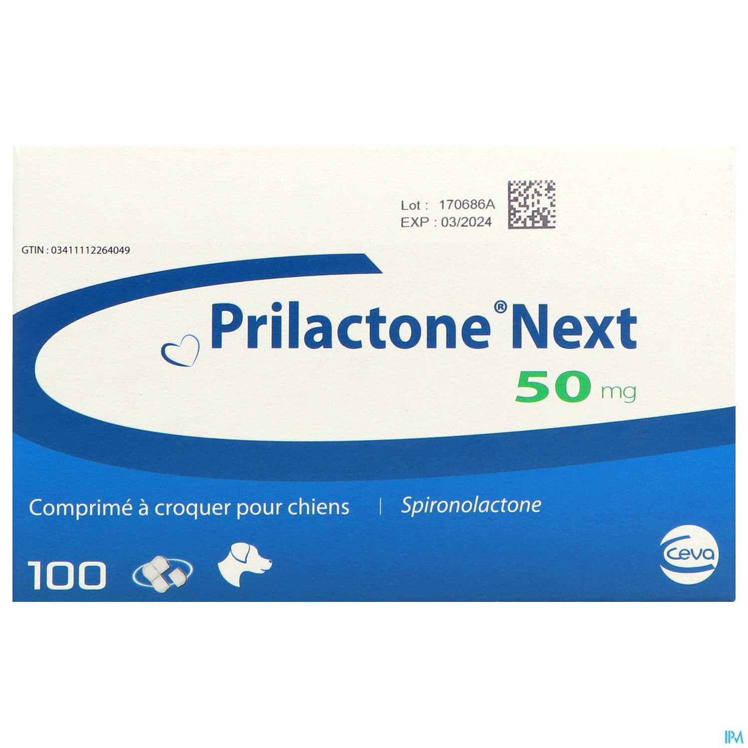 Prilactone Next 50mg Comprime 100
