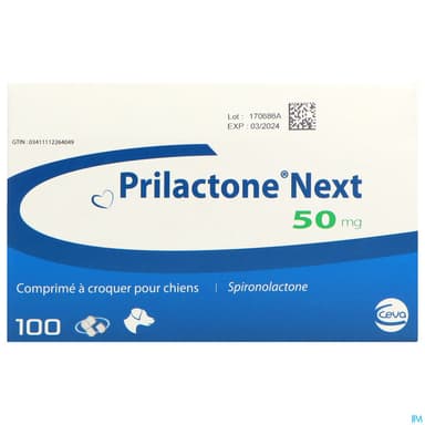 Prilactone Next 50mg Comprime 100