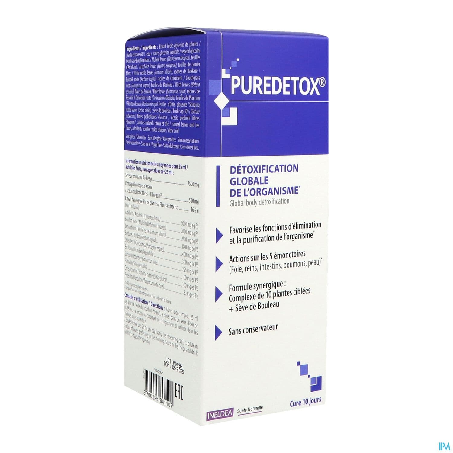 ISN PUREDETOX SOL BUV CITR 250ML