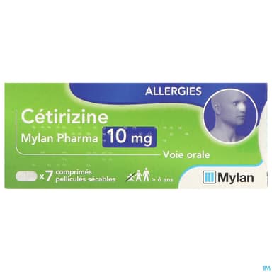 CETIRIZINE 10MG VTS CONS CPR SEC7