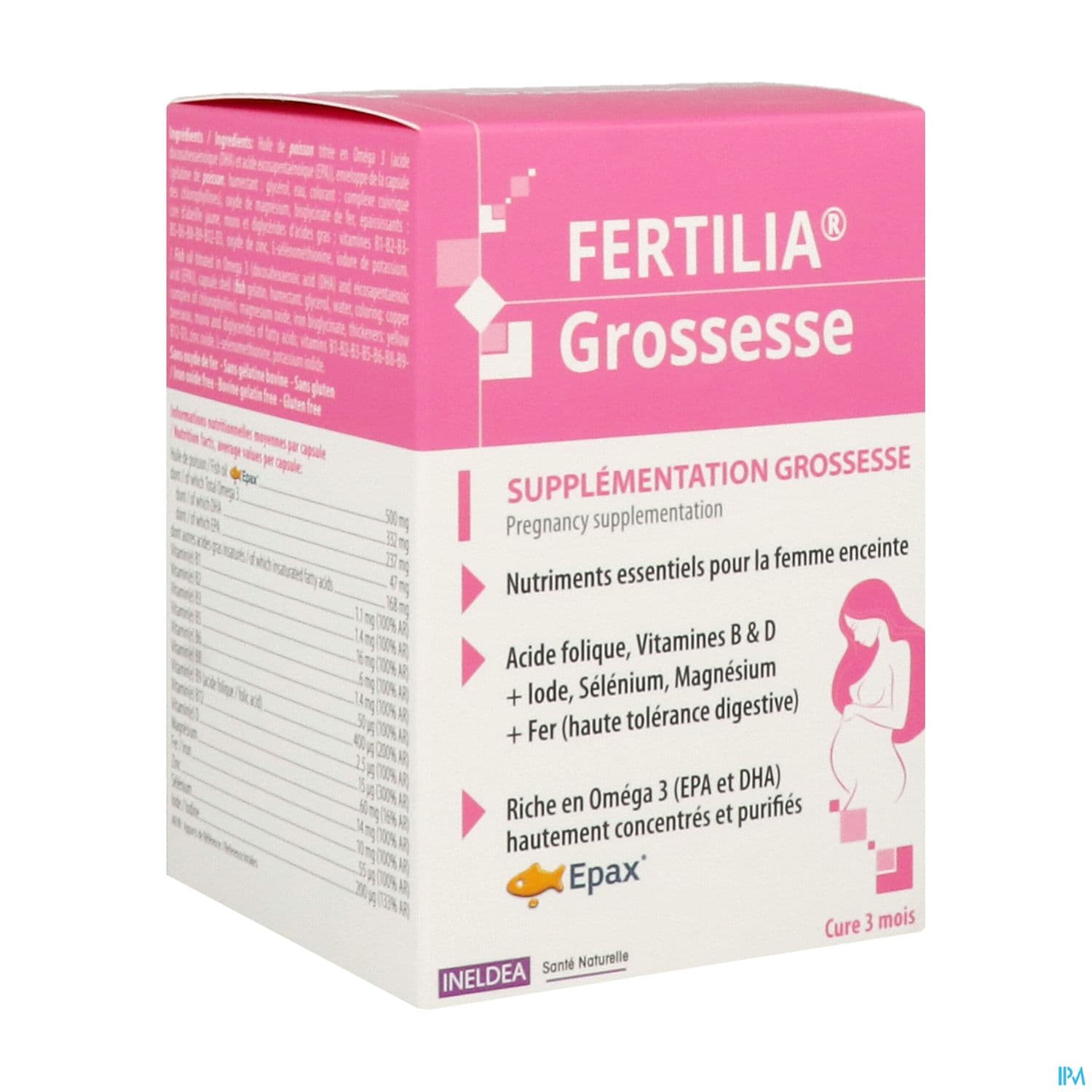 ISN FERTILIA GROSSESSE CAPS 90
