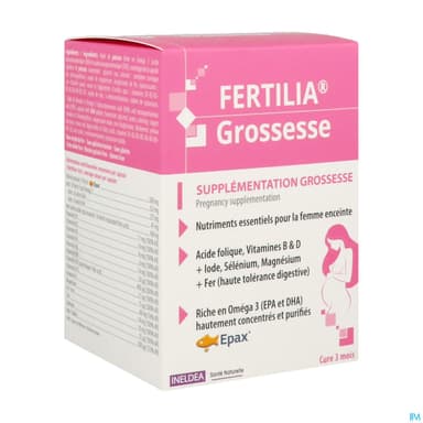 ISN FERTILIA GROSSESSE CAPS 90