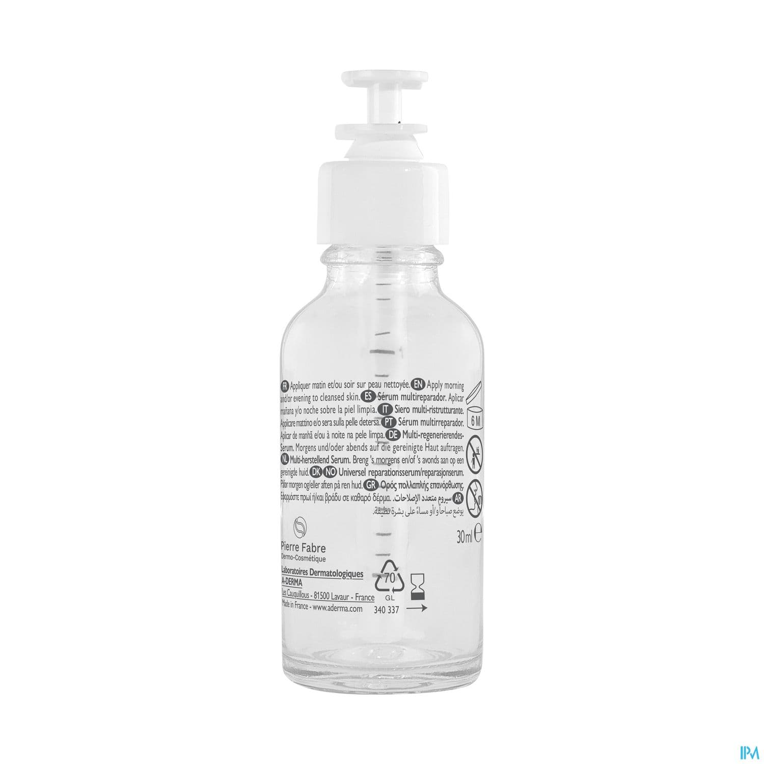 A Derma Epitheliale Ultra Repair Serum Multireparateur 30ml