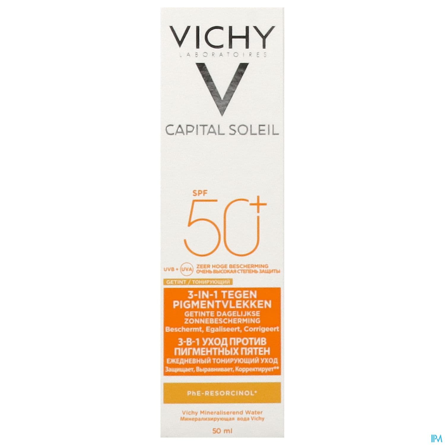 CAPITAL SOL CR SPF50+ A/TACHE 50ML