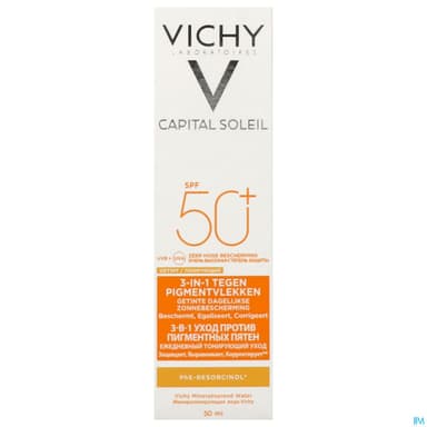 CAPITAL SOL CR SPF50+ A/TACHE 50ML