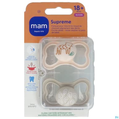 SUCET MAM SUPREME SIL 18+M X2