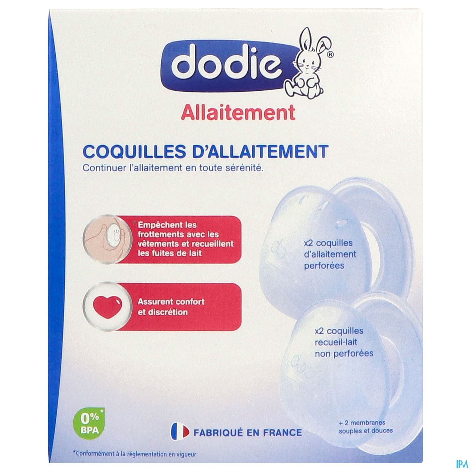 Dodie Coquille Allaitement X4