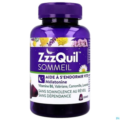 ZZZQUIL SOMMEIL GOMME X60