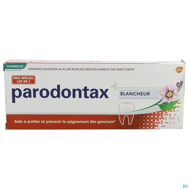 PARODONTAX DENT BLANCHEUR 75ML X2