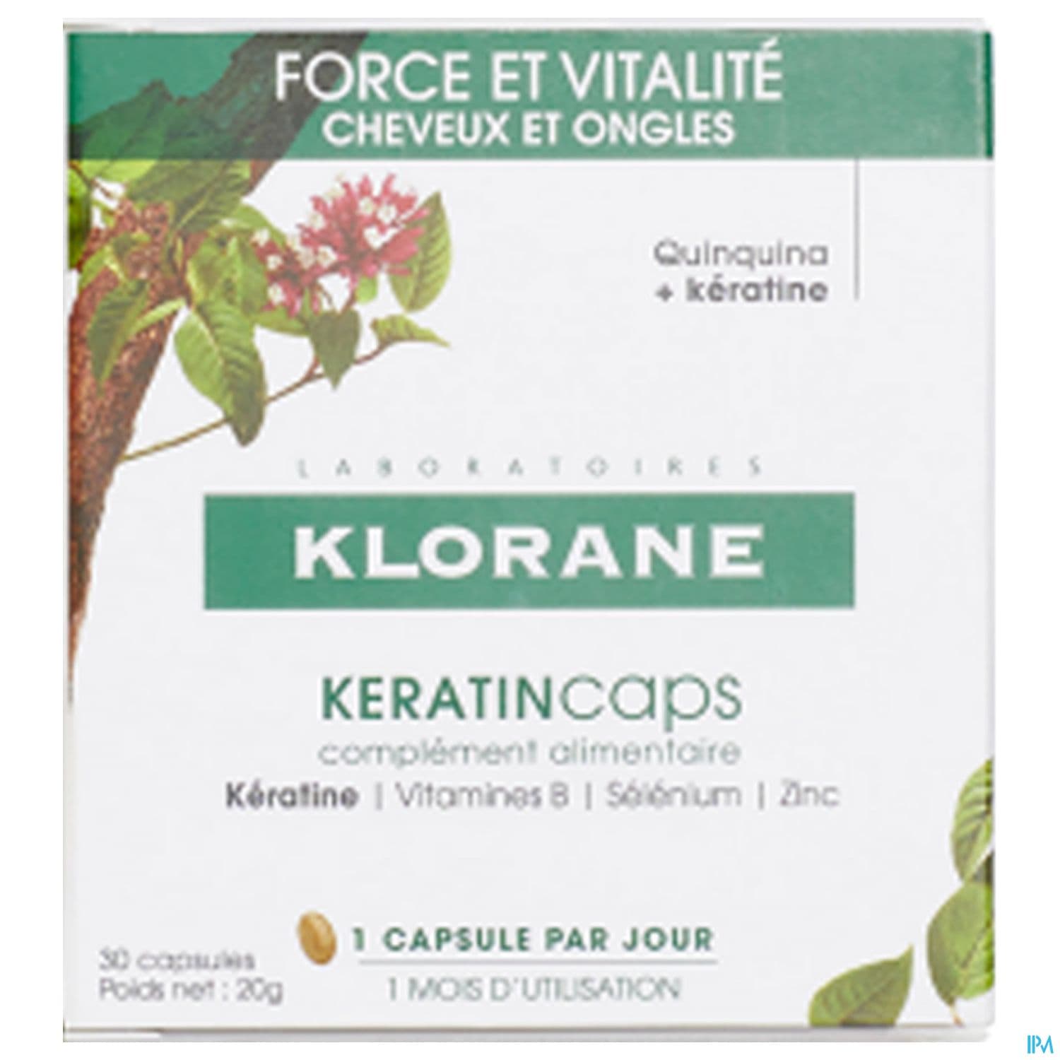 KLORANE KERATINCAPS CAPS 30X3