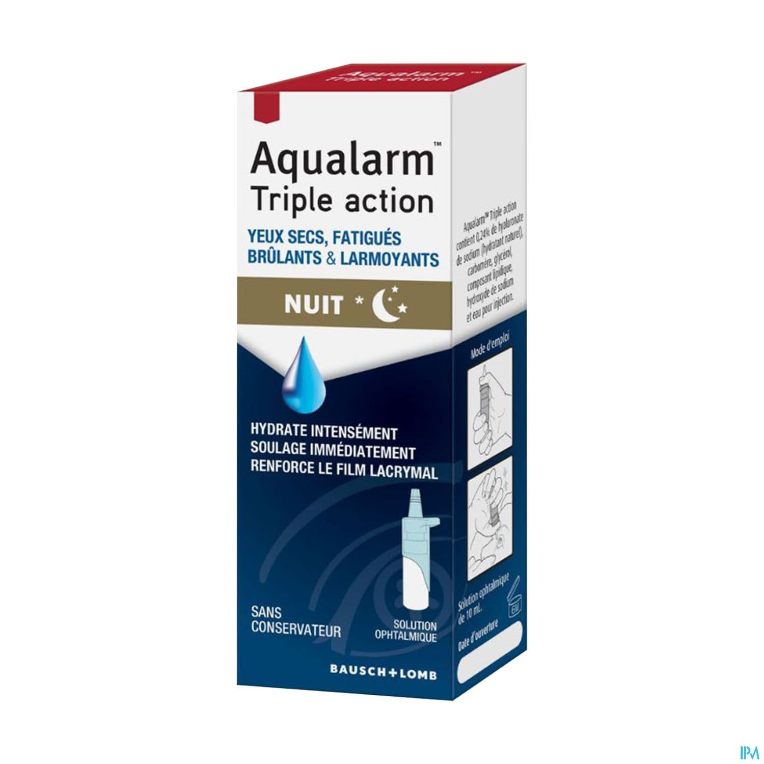 AQUALARM TRIPLE ACTION NUIT 10ML