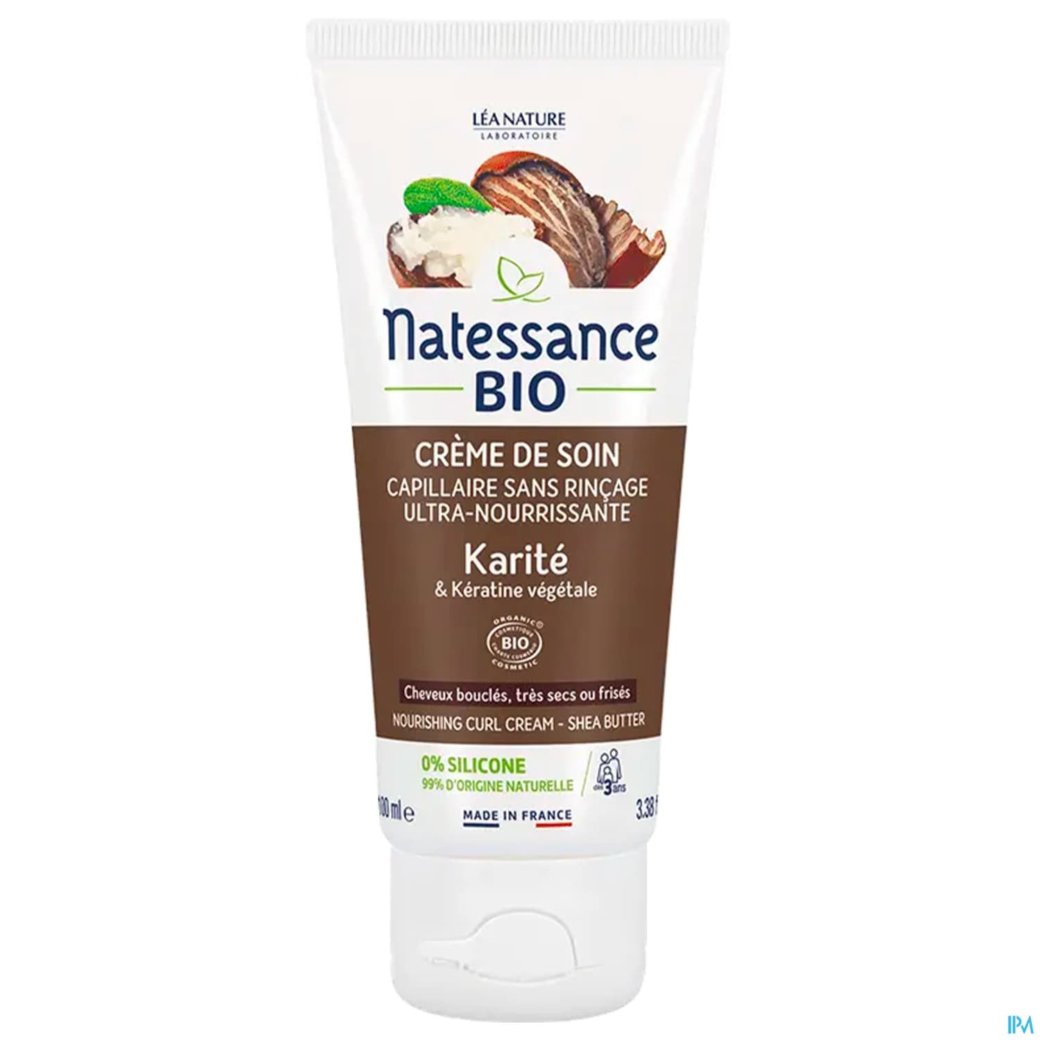 Natessance Bio Creme Sans Rincage Karite 100ml