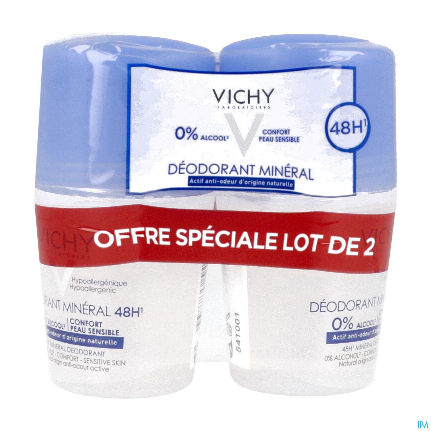 VICHY DEO S/ALU MIN 48H BILL50MLX2