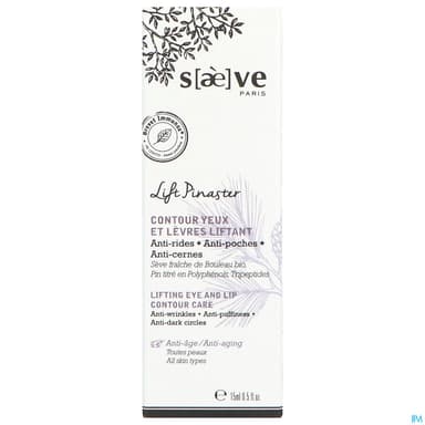 Saeve Lift Pinaster Contour Yeux Et Levres Liftant 15ml