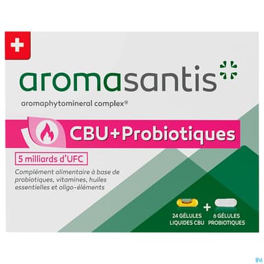 Santis Aromasantis Cbu + Probiotiques Gelule 30