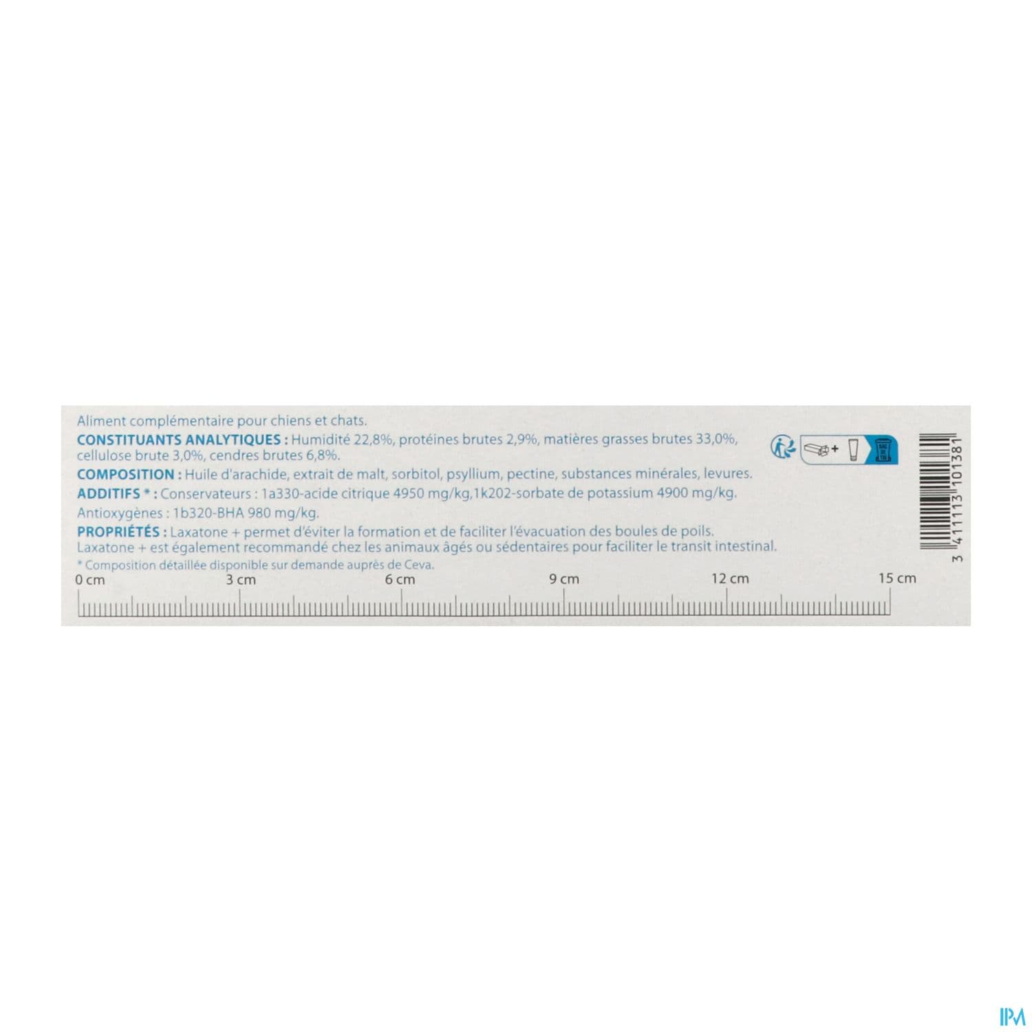 LAXATONE+ PATE ORALE TUB 100G