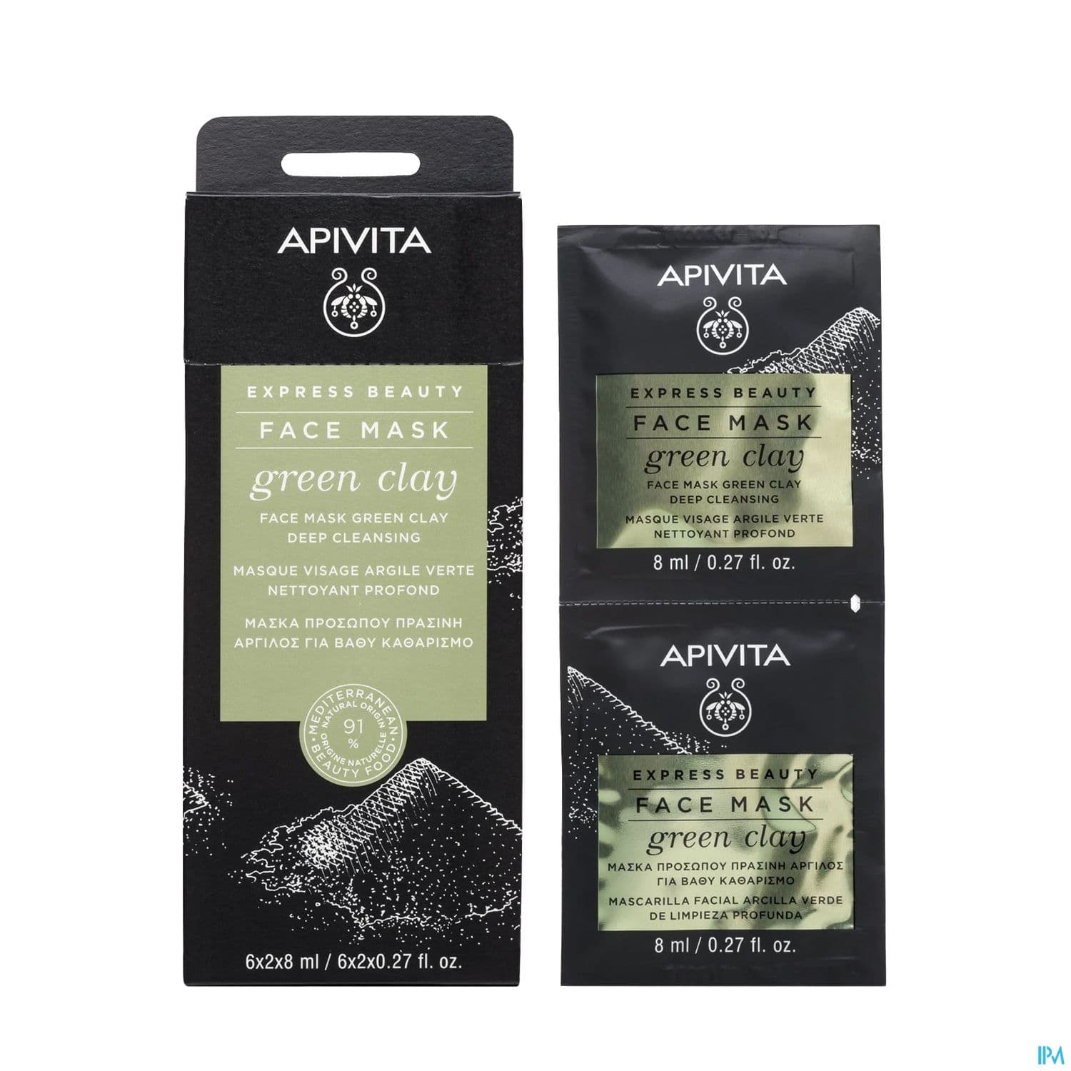 APIVITA MASQ EXPRESS ARGILE VERTX2