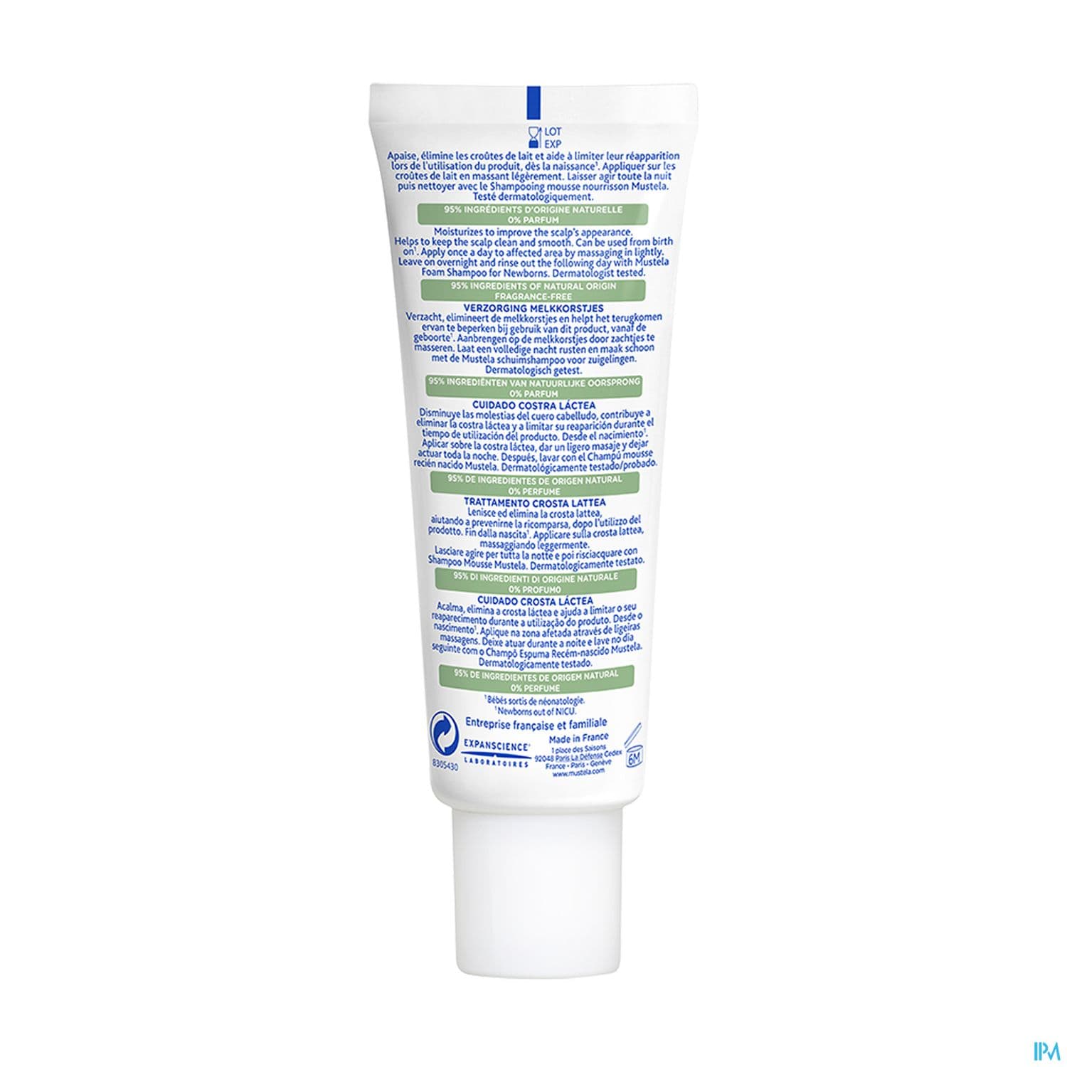 Mustela Ss Soin Croutes Lait Nf 40ml